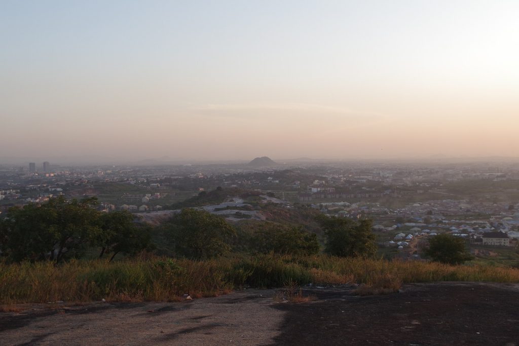 View of Abuja from Katampe hill